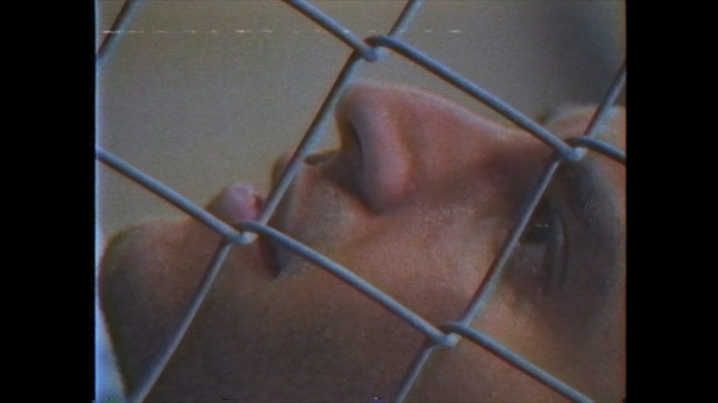 Cage Laying Down Close